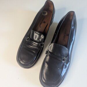 Etienne‎ Aigner Black Loafers Slip-Ons